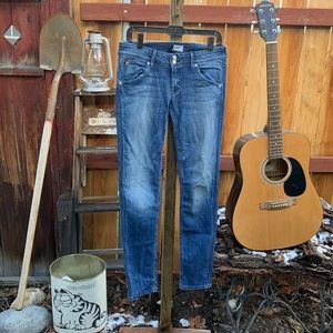 Women’s Hudson boyfriend Jeans.
